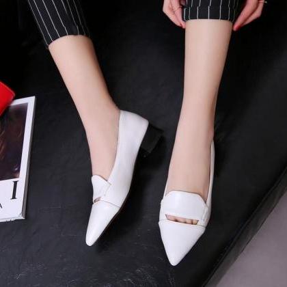 Loafers Flats Women Fashion Simple Hollow Solid..